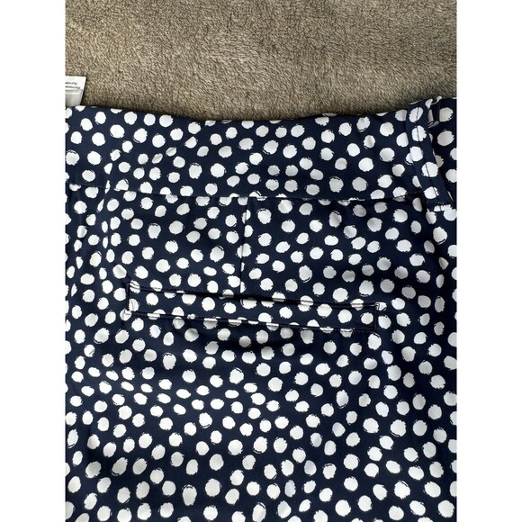 SPANX Sunshine Shorts 6" Navy Painted Dot Women's Size XL - Picture 11 of 14